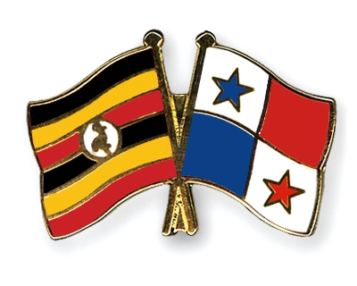 Fahnen Pins Uganda Panama