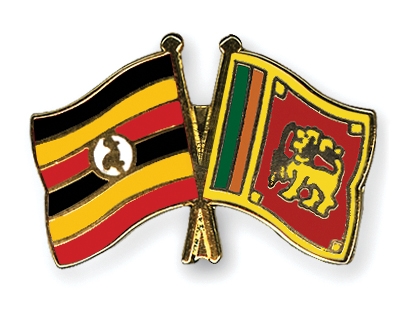 Fahnen Pins Uganda Sri-Lanka