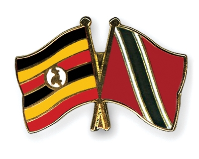 Fahnen Pins Uganda Trinidad-und-Tobago