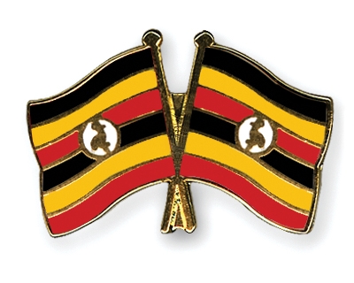 Fahnen Pins Uganda Uganda