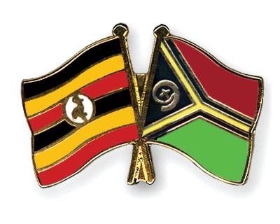 Fahnen Pins Uganda Vanuatu