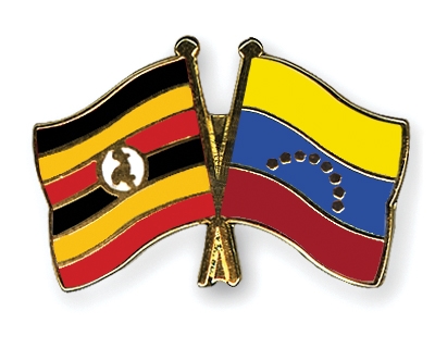 Fahnen Pins Uganda Venezuela