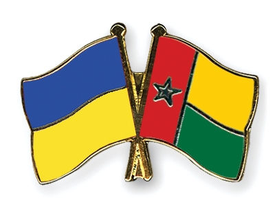 Fahnen Pins Ukraine Guinea-Bissau