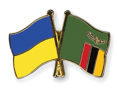 Fahnen Pins Ukraine Sambia