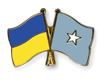 Fahnen Pins Ukraine Somalia