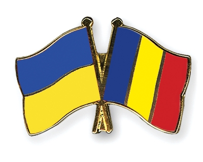 Fahnen Pins Ukraine Tschad