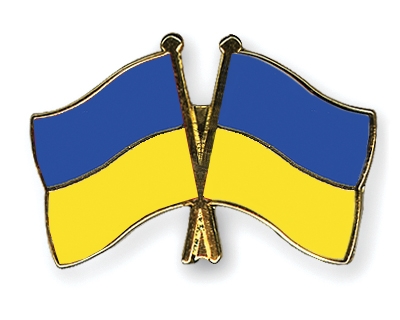 Fahnen Pins Ukraine Ukraine