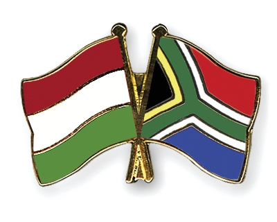 Fahnen Pins Ungarn Sdafrika