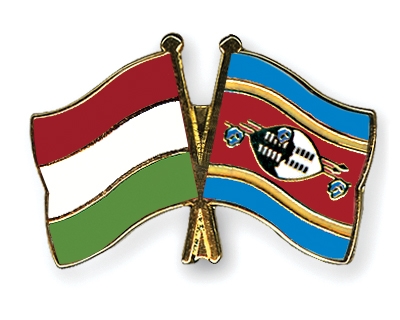 Fahnen Pins Ungarn Swasiland