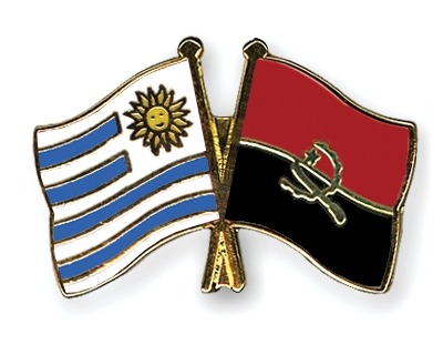 Fahnen Pins Uruguay Angola