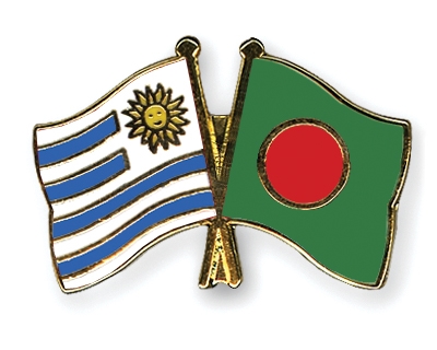 Fahnen Pins Uruguay Bangladesch