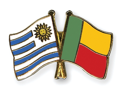 Fahnen Pins Uruguay Benin