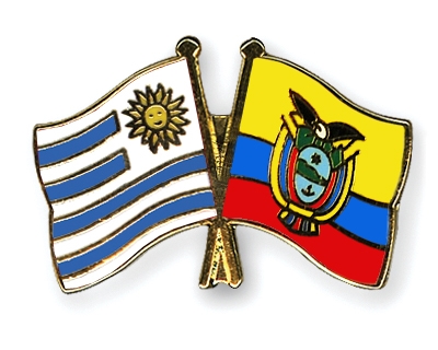 Fahnen Pins Uruguay Ecuador