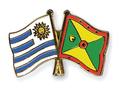 Fahnen Pins Uruguay Grenada