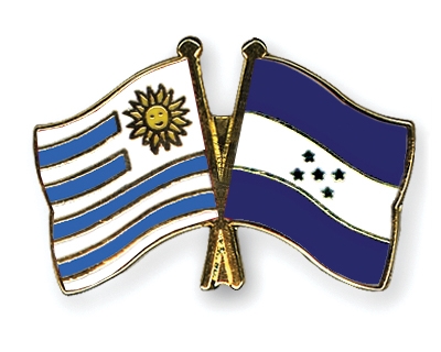 Fahnen Pins Uruguay Honduras