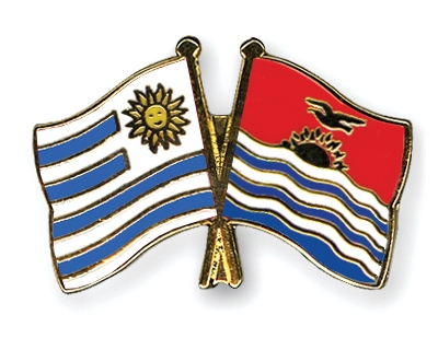 Fahnen Pins Uruguay Kiribati