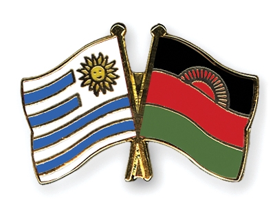 Fahnen Pins Uruguay Malawi