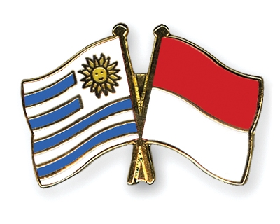 Fahnen Pins Uruguay Monaco