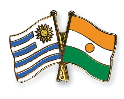 Fahnen Pins Uruguay Niger