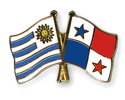 Fahnen Pins Uruguay Panama