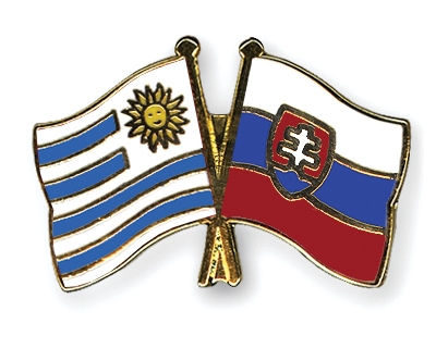 Fahnen Pins Uruguay Slowakei