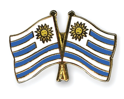 Fahnen Pins Uruguay Uruguay