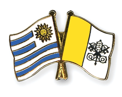 Fahnen Pins Uruguay Vatikanstadt