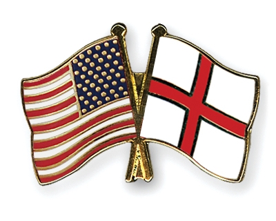 Fahnen Pins USA England