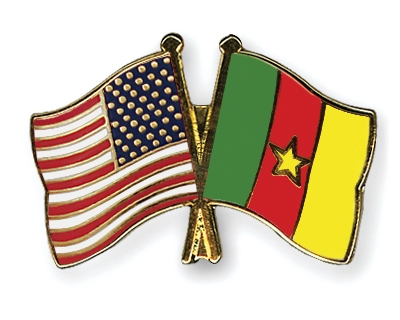 Fahnen Pins USA Kamerun