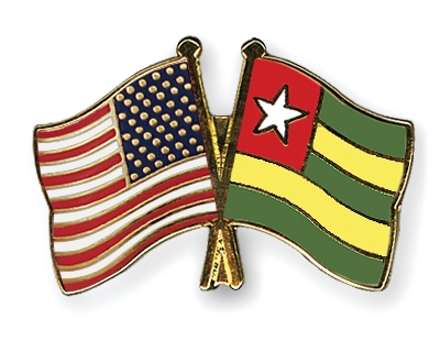 Fahnen Pins USA Togo