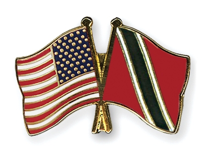 Fahnen Pins USA Trinidad-und-Tobago