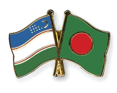 Fahnen Pins Usbekistan Bangladesch