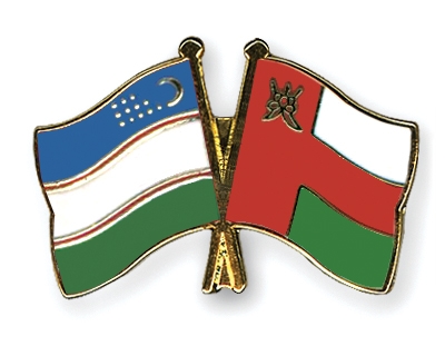 Fahnen Pins Usbekistan Oman