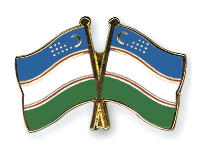 Fahnen Pins Usbekistan Usbekistan