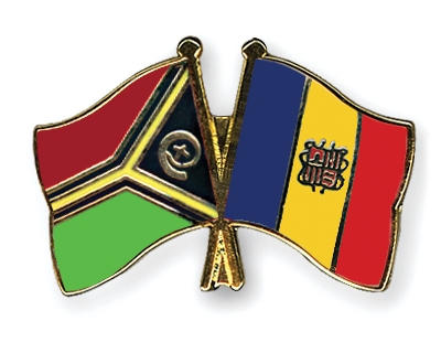 Fahnen Pins Vanuatu Andorra