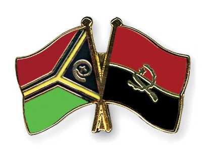 Fahnen Pins Vanuatu Angola