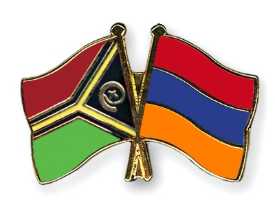 Fahnen Pins Vanuatu Armenien