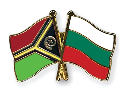 Fahnen Pins Vanuatu Bulgarien