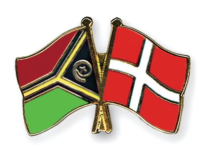 Fahnen Pins Vanuatu Dnemark