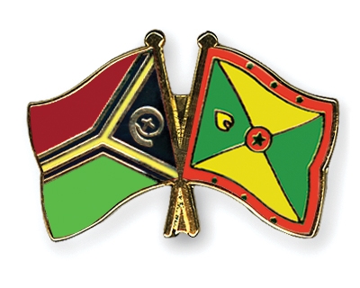 Fahnen Pins Vanuatu Grenada