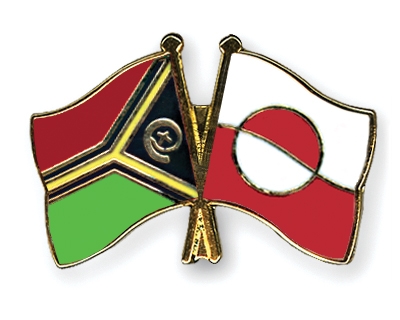 Fahnen Pins Vanuatu Grnland