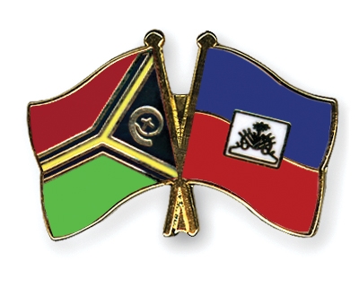 Fahnen Pins Vanuatu Haiti