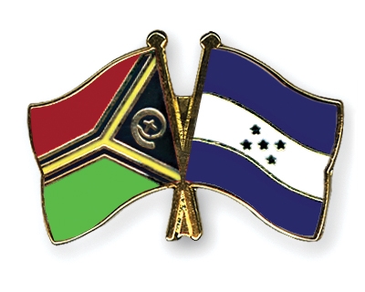 Fahnen Pins Vanuatu Honduras