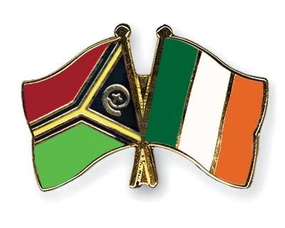 Fahnen Pins Vanuatu Irland