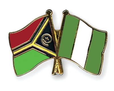 Fahnen Pins Vanuatu Nigeria