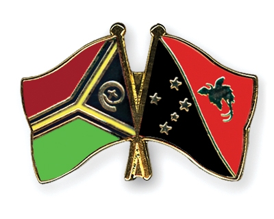 Fahnen Pins Vanuatu Papua-Neuguinea