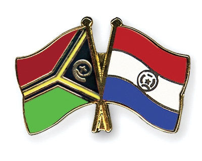 Fahnen Pins Vanuatu Paraguay