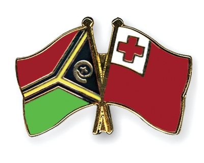 Fahnen Pins Vanuatu Tonga