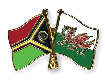 Fahnen Pins Vanuatu Wales