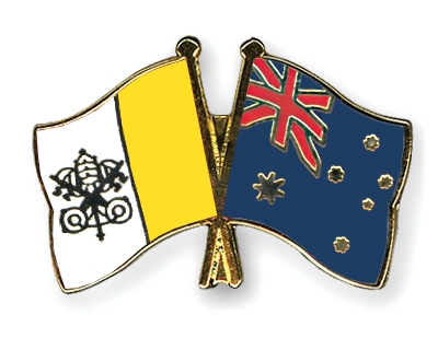 Fahnen Pins Vatikanstadt Australien